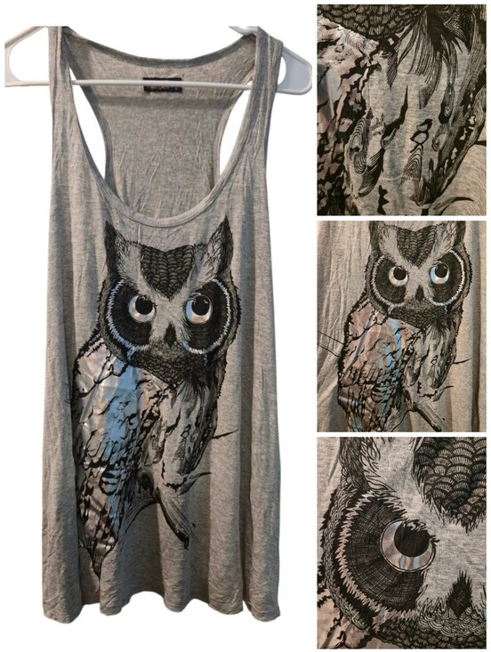 Lauren Moshi Tops - NWOT Lauren Moshi Owl tank top